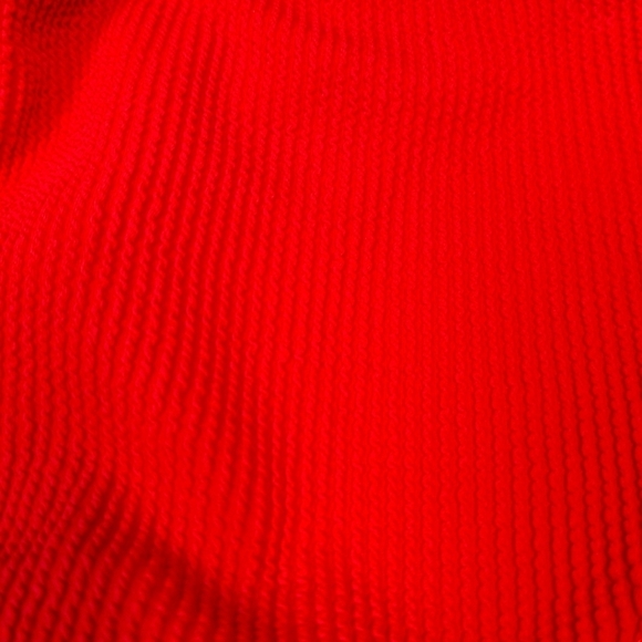 No Boundaries Juniors Crinkle Side Tie Bikini Bottom Orange XXL 19 New With Tags - Picture 7 of 7